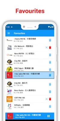 Radio Taiwan - Radio online android App screenshot 4